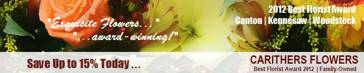 Florist Canton, Kennesaw, Woodstock GA