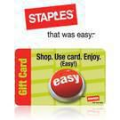$50 Staples Gift Card