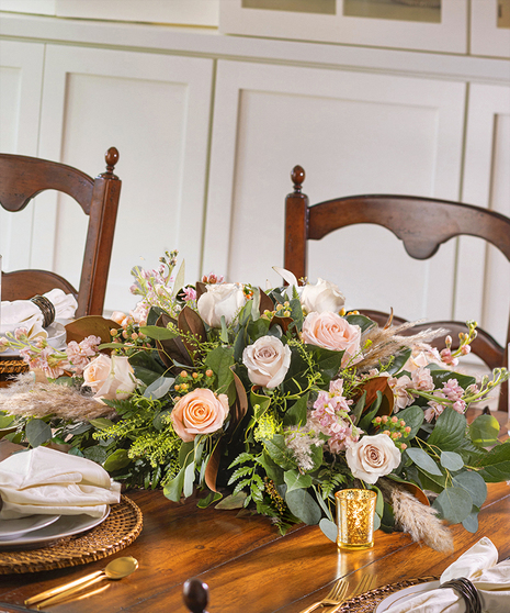 Autumn Blush Centerpiece