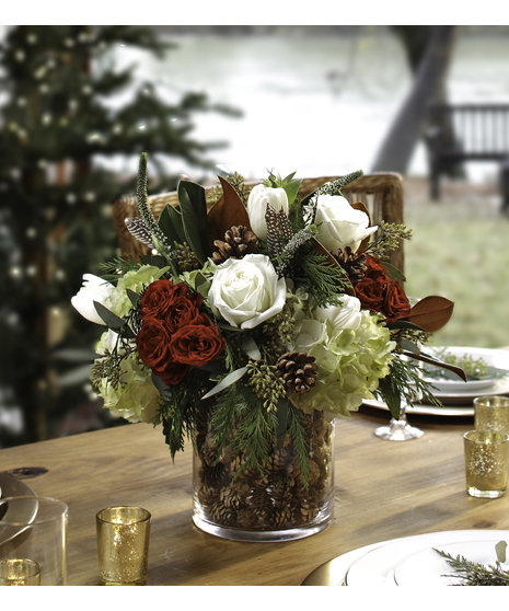 Christmas in the Pines Centerpiece