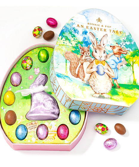Gourmet Chocolate Easter Gift Egg Tin