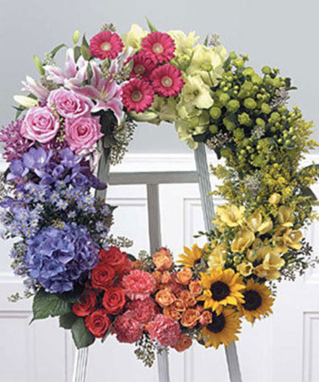 Elegant Garden Wreath