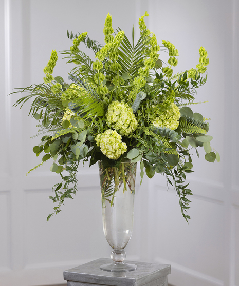 Lush Garden Pedestal Vase