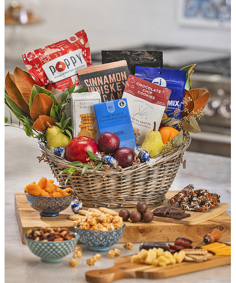 Gourmet Sweets & Treats Basket