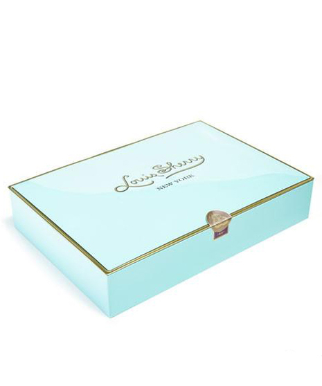 Louis Sherry Luxury Truffles in nile blue box