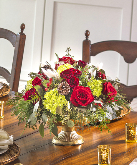 French Country Christmas Centerpiece - 2025
