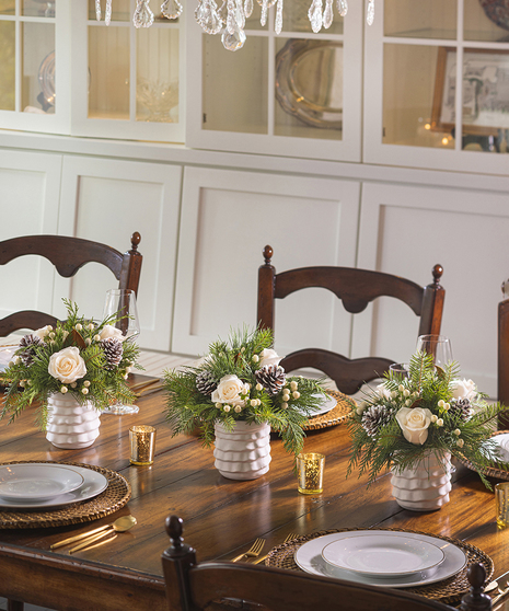 Winter Greetings Party Centerpieces 2025