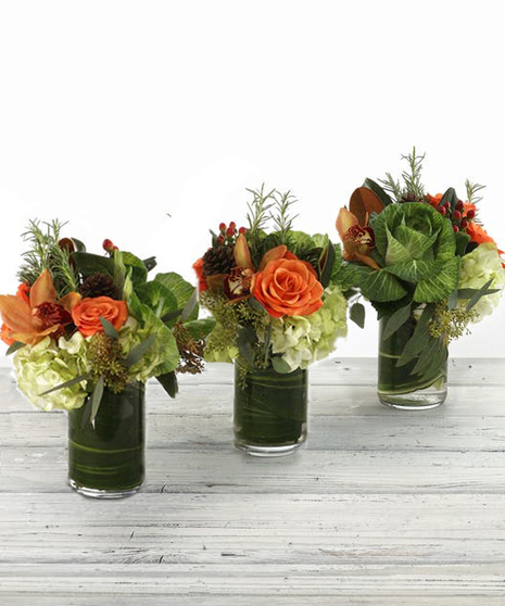 The Autumn Trio Centerpiece