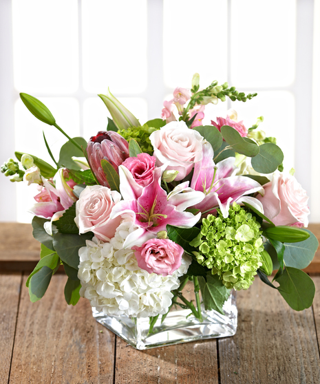 Beauty in Pinks & Whites