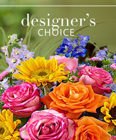 Bright and Cheery Flower Arrangement - Designer's Choice