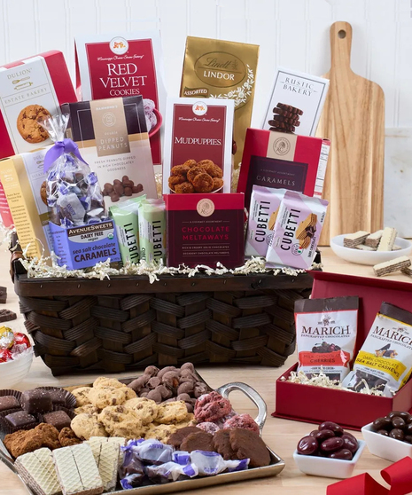 Premium Chocolate Gift Basket Atlanta GA Same Day Gift Gourmet Delivery Carithers Flowers