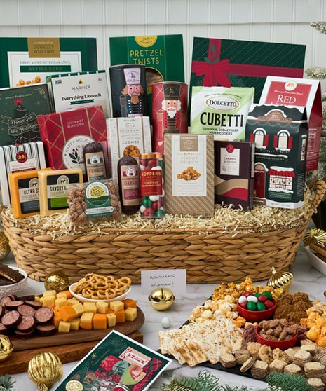 The Christmas Jumbo Snack Gift Basket - National Delivery