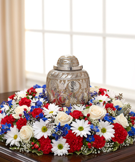 The American Patriot Cremation Wreath