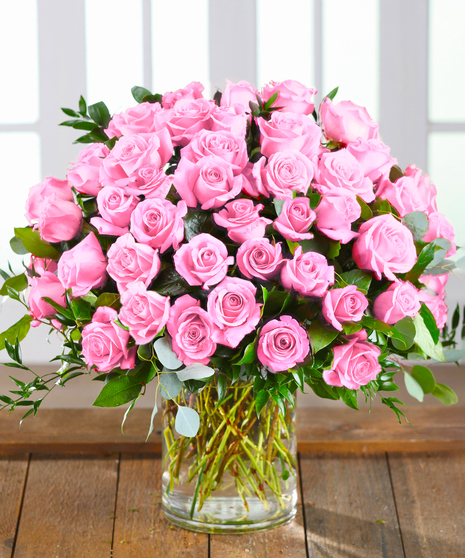 Luxury Tiffany Pink Roses
