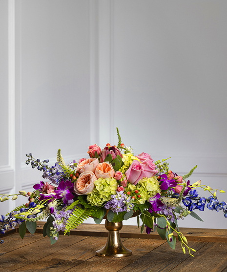 Pastel Garden Pedestal