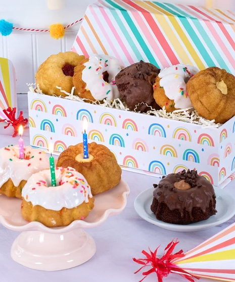 Happy Birthday Bundt Cake Assortment - National Delivery