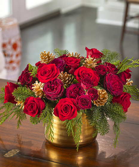 Holiday Rose Garden