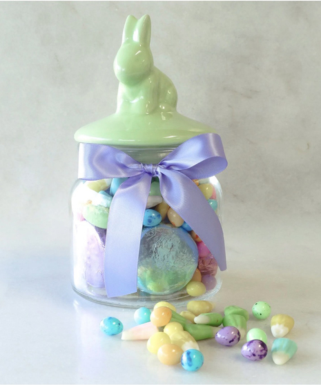 Easter Candy & Cookie Bunny Jar