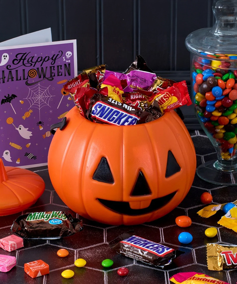 No Tricks...Only Treats Halloween Gift Basket
