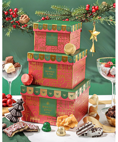 Seasons Abundance Gift Tower - New York Confections