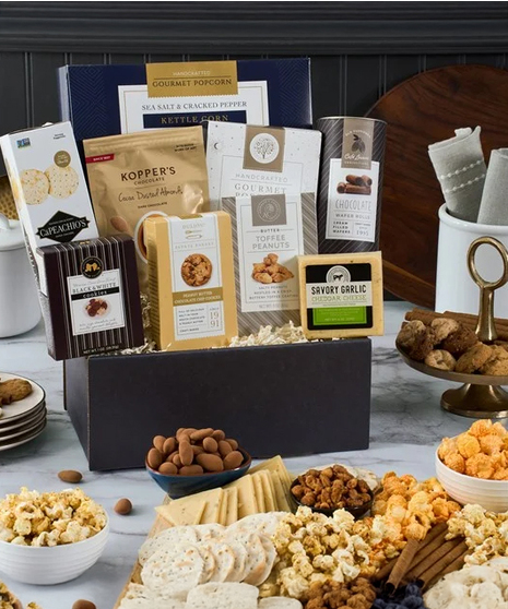 Classic Snack & Chocolate Gift Basket - National Delivery