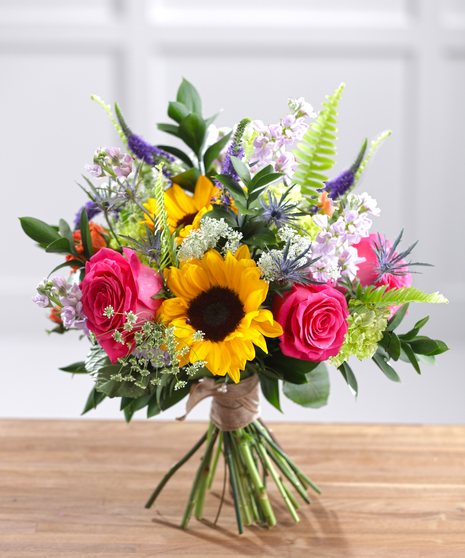 Hand-tied Summer Garden Bouquet - Designer's Choice
