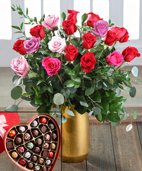 Flowers and chocolates for delivery discount