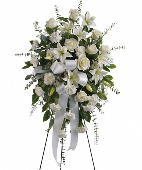 White Spray Rose Corsage - Blossom Flower Shops