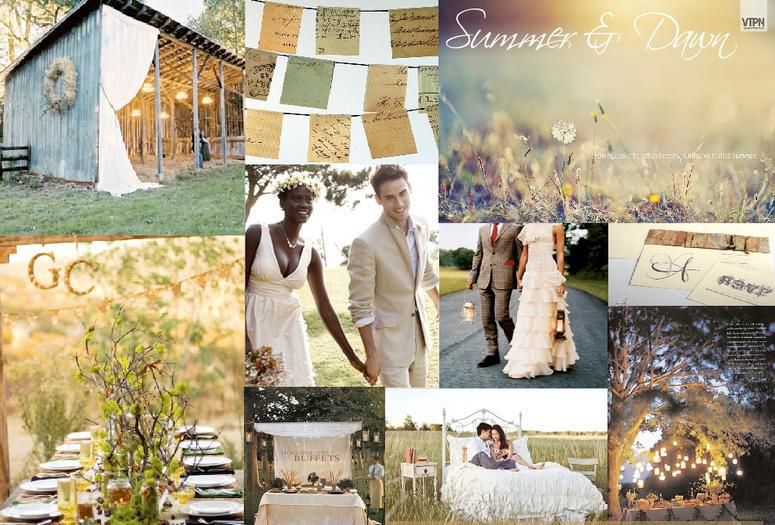 Carithers Wedding and Events Summer Morning Color Palette